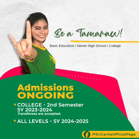 Admissions Procedure for College Freshmen - FEU CAVITE