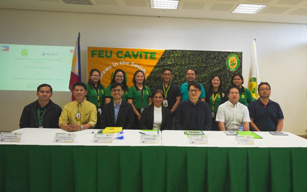FEU Cavite signs MOU with Aoike Academy Japan