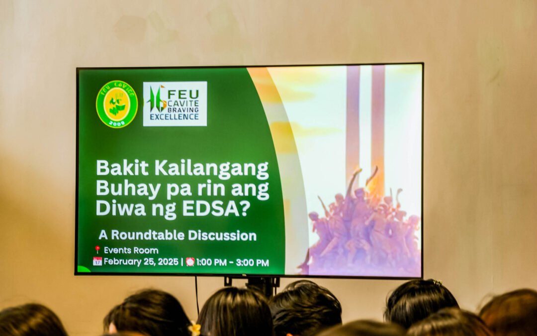 FEU Cavite Commemorates the 39th EDSA People Power Revolution