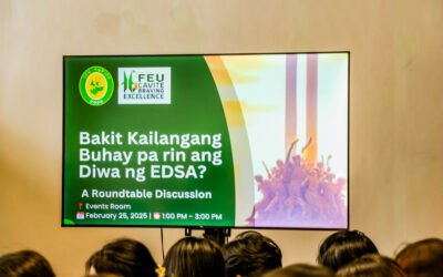 FEU Cavite Commemorates the 39th EDSA People Power Revolution