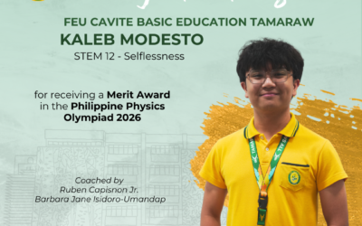 Daniel and Kaleb cited as Merit Awardees in PPO 2026