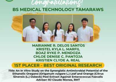 Best Original Research
