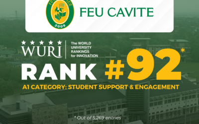 FEU Cavite’s LiNGAP Recognized in WURI 2026 Global Rankings
